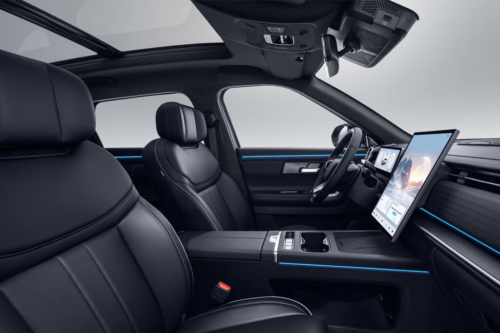 Jaecoo7 SHS-H - Design interiéru
