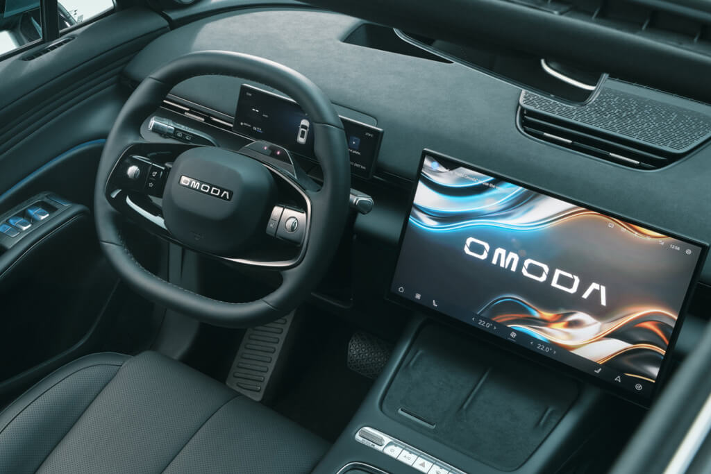 Omoda7 - Design interiéru